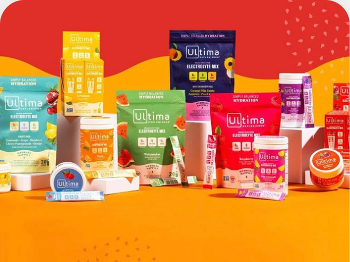 Ultima electrolyte drink mix recommended by Momma's Chiro