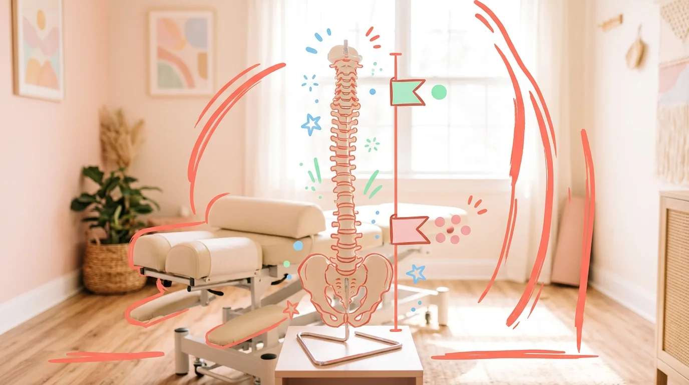 Spinal manipulation adverse event research findings illustration