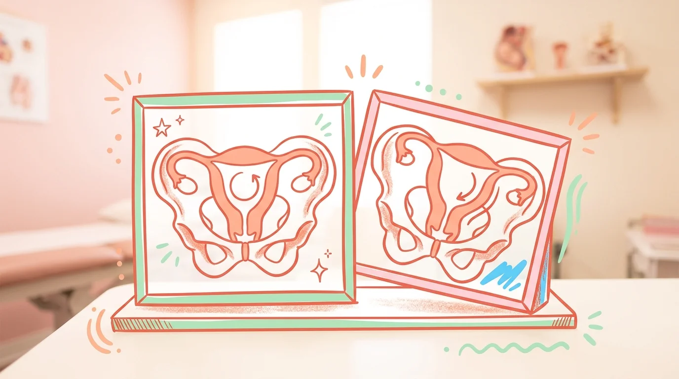 Pelvic balance and fetal positioning room during pregnancy